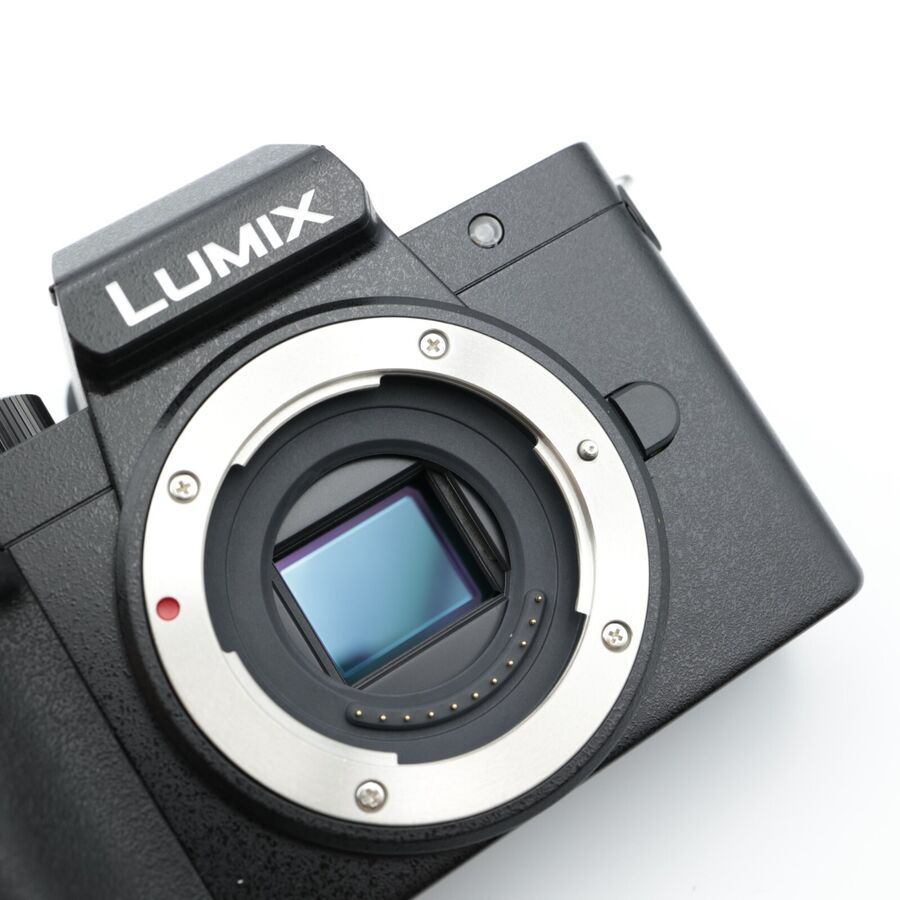 Panasonic Lumix G100 Camera with 12-32mm F3.5-5.6 Lens - Open Box, New Condition